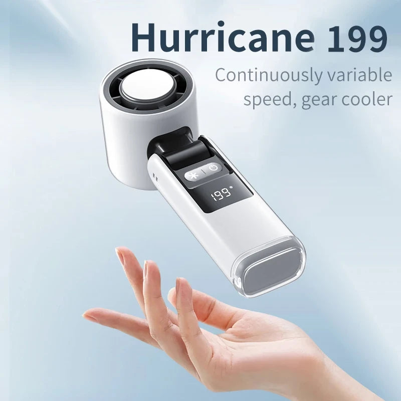 Turbo Charged Handheld Fan