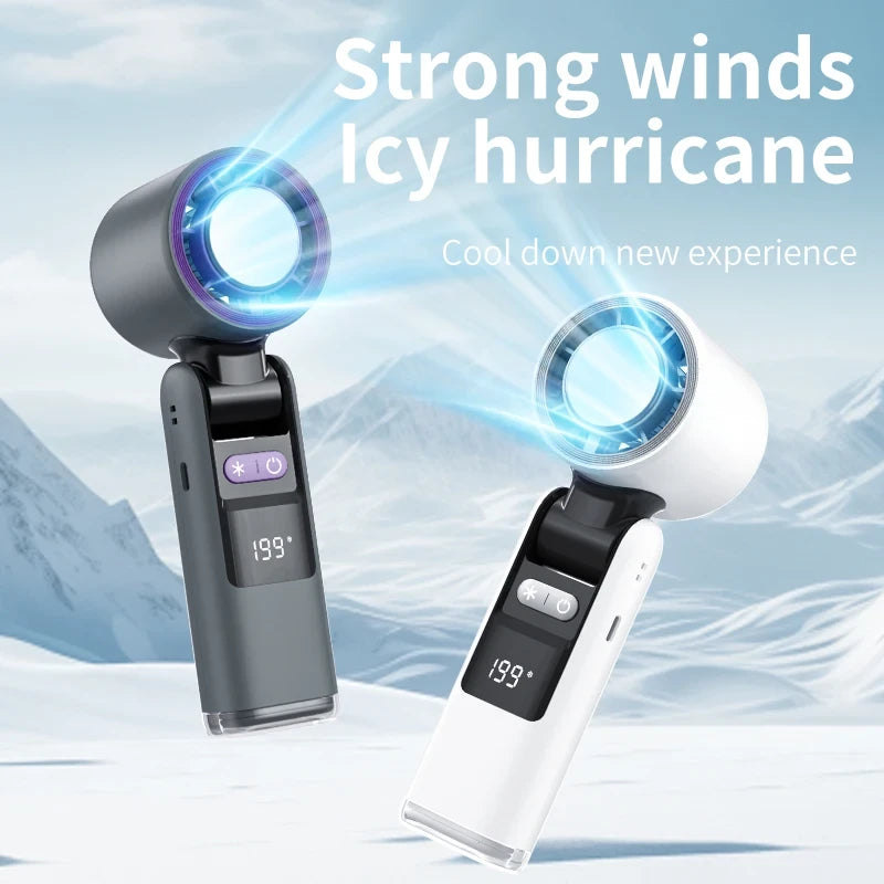 Turbo Charged Handheld Fan
